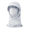 Sombrero Protector Solar Protección de Cuello Dividido Protección UV de Cara Completa Casco Cubierta para Cabeza para Montar Sombrero Removible de Seda de Hielo