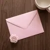 Papel para carta de invitación, tarjeta de felicitación, bolsa para documentos de entrega urgente, sobre de papel especial de color blanco vintage estilo ins simple y de alta gama