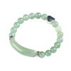 Joyería transfronteriza piedra natural ágata tarjeta de mano Corazón de Amor Pulsera de Amor para hombres y mujeres retro regalo de cumpleaños