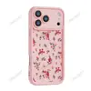 Funda Floral Retro para Teléfono al por Mayor en Stock Adecuada para Apple 17 Pro, Funda para Teléfono iPhone 16 Pro Max Mate Anti-Caídas