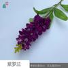 Nova Violeta artificial delphinium Nordic decoração para casa flor artificial hotel decoração suave flor de seda