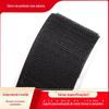 Fábrica de atacado poliéster 1,6 cm dupla face adesivo Velcro fatiado fivela adesiva preto e branco em estoque