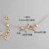 Pulsera bañada en oro de 18 quilates, cierre de pinza de acabado, hebilla de posicionamiento, hebilla, color oro claro de 14 quilates, hebilla de posicionamiento manual para DIY de sujeción