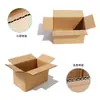 Em estoque Tamanhos 3-12 Caixa de Embalagem Expressa de E-commerce de Três Camadas Caixa Taobao Caixa de Papelão para Envio Embalagem de Caixa de Papelão Caixa Expressa Jiang