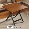 Mesa pequeña, mesa de comedor plegable, adecuada para viviendas de alquiler, portátil para exteriores, para montar puestos, para uso doméstico en apartamentos pequeños, mesa de comedor redonda simple