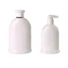 Material de PE 250ml/450ml Frascos Reabastecíveis para Shampoo, Gel de Banho, Higienizador de Mãos, Frascos Plásticos Vazios para Cuidados Maternos e Infantis