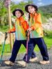 Jardim de infância Roupas de jardim de infância Primavera e outono Sportswear Roupas de outono Roupas de corrida Roupas de classe de três peças Uniforme escolar forrado de lã de inverno dos alunos da escola primária