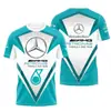 Camiseta de Carreras Secado Rápido Verano Deportes al Aire Libre y Ocio Traje de Carreras F1 Camiseta de Cuello Redondo Manga Corta Traje de Ciclismo Personalización