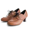Nuevos Zapatos Romanos de Tacón Alto con Cordones Florales de Encaje Estilo Europeo y Americano para Mujer, Tallas 32-50