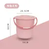 Balde de Urina Doméstico Quarto Urinol Cuspidor Antiodor com Tampa Vaso Sanitário para Adultos Mulheres Idosos Balde