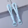 Cordão de Celular Chaveiro Pingente Colorido com Nó de Feijão Dupla Camada DIY Mosquetão Mochila Garrafa de Água Acessórios para Pendurar
