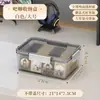 Caja de Almacenamiento Transparente para Escritorio con Tapa, Sellada, a Prueba de Humedad, a Prueba de Polvo, para Insignias, Merchandising de Anime y Exhibición de Tarjetas