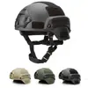 Capacete de Frango de Sobrevivência Capacete Tático MICH2000 Leve Ventilador Militar Trilho Externo Dipper Capacete do Mickey