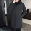 26 estilos de jaquetas de algodão de comprimento médio para o inverno, importadas, tamanhos grandes M-8XL, para homens, casacos de algodão com capuz, estilo coreano, slim fit, tamanhos grandes, espessados para aquecimento