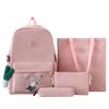 Mochila Escolar para Niñas de Secundaria Gran Capacidad Estudiantes de Primaria Estudiantes de Secundaria Estudiantes Universitarios 2024 Nueva Mochila de Nylon de Alto Valor Cromático