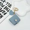 Colgante de llavero con foto de corazón hueco estilo coreano mini organizador de fotos de pareja ídolo decoración artística para coche