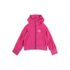 Chaqueta Infantil 2026 Estilo Otoño Exterior Deportiva con Capucha para Niñas Tallas Mediana y Grande Chaqueta Cardigan Cálida con Cremallera