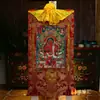 Tecido de algodão do Nepal pintura com pigmento mineral natural coração recursos financeiros Tianmu recursos financeiros grau mãe Thangka Buda 0,65m