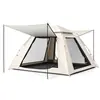 Tienda de playa de apertura rápida para acampar al aire libre, sombrilla portátil, mosquitero de camping plegable automático sin montaje