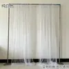 Tecido de Gaze e Cortina Transfronteiriço para Decoração de Local de Festa de Casamento ao Ar Livre, Cenário, Vitrine de Casamento e Decorações Penduradas