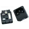 Enchufe de corriente dos en uno certificado CCC ETL DB-14-09 15A250v AC-02 todo cobre retardante de llama