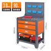 Banco de trabajo para máquina herramienta CNC, Banco de trabajo de inspección para máquina de taladrado y roscado, Mesa de almacenamiento, Mesa de materiales para taller