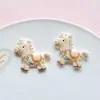 Fique Rico Imediatamente Desenho Animado Fofo Patch de Acrílico Pingente DIY Pingente Pulseira Colar Brincos Acessórios de Joias