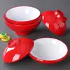 Bol de fideos de melamina nórdico comercial imitación porcelana restaurante de celebridades de internet restaurante de fideos vajilla especial bol picante caliente bol grande bol para sopa engrosado