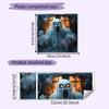 Comercio Exterior Horror Halloween Zombi Ventana Falsa Decoración para el Hogar Pegatinas de Pared Pegatinas Venta al por Mayor Autoadhesivas Hy-F586