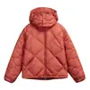 Flota Negra 90 Plumón de Pato Blanco Acolchado Versátil Ultraligero Unisex para Viajes Diarios Chaqueta de Plumón Desmontable Dopamina