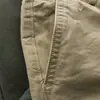 Hongxin Jiedai Shorts Casuales de Verano Lavados para Hombre Pantalones de Trabajo de Algodón de Moda Versátiles Ajustados con Retención Automática