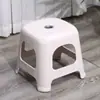 Taburete Pequeño de Plástico para Uso Doméstico, Taburete Bajo Engrosado para Adultos, Taburete Antideslizante para Baño, Taburete de Almacenamiento para Mesa de Café en Sala de Estar, Taburete para Cambiar Zapatos