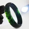 Pulseira Pingente de Pedra Serpentina Jade Pulseira de Jade Negro Hotan Xinjiang para Homens e Mulheres Pingente de Jade Presente Negócios Jade Negro