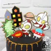 Decoración de Pastel de Avengers Iron Man Thor Hulk Capitán Niños Niño Bebé Topper de Cumpleaños