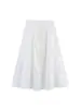 2026 Aliexpress Verano Nuevo Estilo Francés Dulce Artístico Conjunto de Dos Piezas Blanco con Bordados, Top sin Mangas y Falda