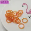 Anillo de Resina al por Mayor del Fabricante Anillo Simple Ins Colorido Joyería de Mano para Estudiantes Joyería de Moda al por Mayor Estilo Nuevo Caliente