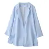 [Especial] Cárdigan para Mujer Tallas Grandes 2026 Verano Elegante de Longitud Media Ligero Chaqueta Blazer Protectora del Sol 0570
