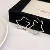 Aretes de Estrella Pequeña que Muestran la Cara, Aretes Cool para Mujer, Aretes Únicos de Nicho, Aretes Femeninos Nuevo Estilo 2025