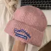 Gorro para mujer 2023, nuevo estilo, cálido gorro de lana, estilo coreano, versátil, para otoño e invierno, con protección para las orejas, puntera de punto que hace que el rostro parezca pequeño.
