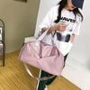 Bolsa de Viagem para Viagem de Negócios de Curta Duração Pode Ser Impressa com Logotipo, Bolsa Esportiva para Yoga e Fitness, Bolsa Esportiva Casual Portátil e Moderna para Uso ao Ar Livre
