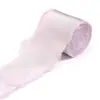 Cinta de Satén con Borde Deshilachado a Mano Cinta para Flores de Mano de Boda Empaque de Caja de Regalo Accesorios para Ropa Sombrero Bolso DIY