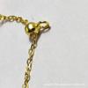 Plata de Ley 925 Colgantes Cuentas Adhesivas Chapado Color Oro Real Conservación del Color Cuentas de Posicionamiento Cuentas Ajustables Accesorios Collar Pulsera DIY Cuentas Retráctiles