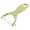 Pelador multiusos de cerámica multicolor para melones, pelador de cocina, cuchillo creativo para pelar en forma de U, venta al por mayor