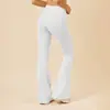 Pantalones de yoga acampanados de cintura alta Chen Shijie para mujer, pantalones deportivos que levantan los glúteos y aprietan el abdomen, pantalones de campana para entrenamiento de fitness Pilates