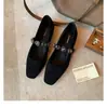 Zapatos Mary Jane Elegantes de Piel de Oveja, Cuadrados Pequeños, con Punta de Corazón, Estampado de Leopardo, Estilo Coreano, de Una Correa, Bajos, para Mujer, Estilo Primavera y Otoño