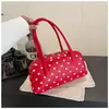 Bolsa Almofada 2026 Bolsa de Ombro Único Transversal Coreana Bolinhas Novo Estilo Bolsa para Mulheres Fofa Nicho Pequena Bolsa de Mão Transfronteiriça