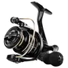 Carrete de Pesca Spinning Bilings Todo Metal Bobina Inclinada Lanzamiento a Larga Distancia Carrete de Pesca Carrete de Hilo de Pescar Carrete de Señuelos Equipo de Pesca Carrete de Pesca al por Mayor