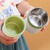 Taza de sopa de acero inoxidable INS304 taza para el desayuno para estudiantes sopa para niños avena taza de leche cuerda para colgar portátil desmontable taza para compartir