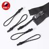 Tubo termorretráctil negro de fábrica, funda, moldeo por inyección, cordón de tracción, PVC, ecológico, equipaje, ropa de exterior, cordón