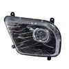 Ensamblaje de intermitente Haibao luz de coche con toldo totalmente cerrado faro de vehículo de cuatro ruedas faro delantero triciclo eléctrico